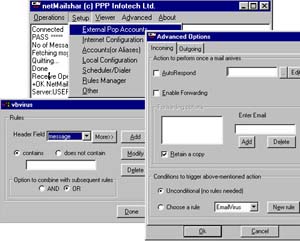 Screenshot of netMailshar 2.8