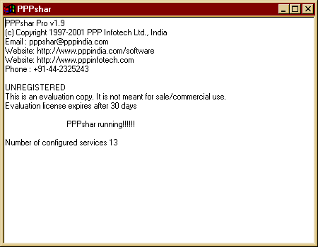 Screenshot of PPPshar Pro 1.9